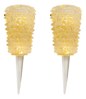 Italian Murano Glass Wall Sconces by Simoeng, Set of 2
