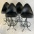 Daystrom 1960s Mid-Century Wrought Iron & Black Leatherette Daystrom Barstools - Set of 4 For Sale - Image 4 of 13