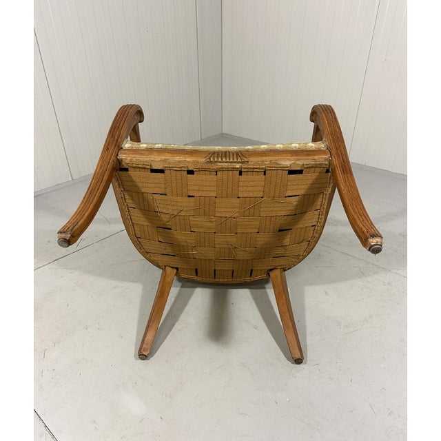 Antique Armchair in Velour, 1900s For Sale - Image 13 of 18