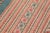 Green 1980s Rustic Bokhara Green/Pink Hand Knotted Wool Rug For Sale - Image 8 of 9