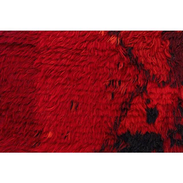 Mid-Century Modern Swedish Rya Rug by Irja Mikkola Doris Leslie Blau Collection For Sale - Image 3 of 10