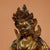 Late 19th Century Late 19th Century Gilt Bronze Yellow Jambhala Statue, Buddhist Wealth Deity, 1.69kg For Sale - Image 5 of 9