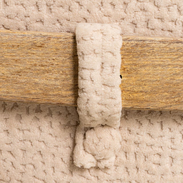 1960s French Louis XV Style Oak Armchairs With Upholstered Cushions - A Pair For Sale - Image 13 of 18