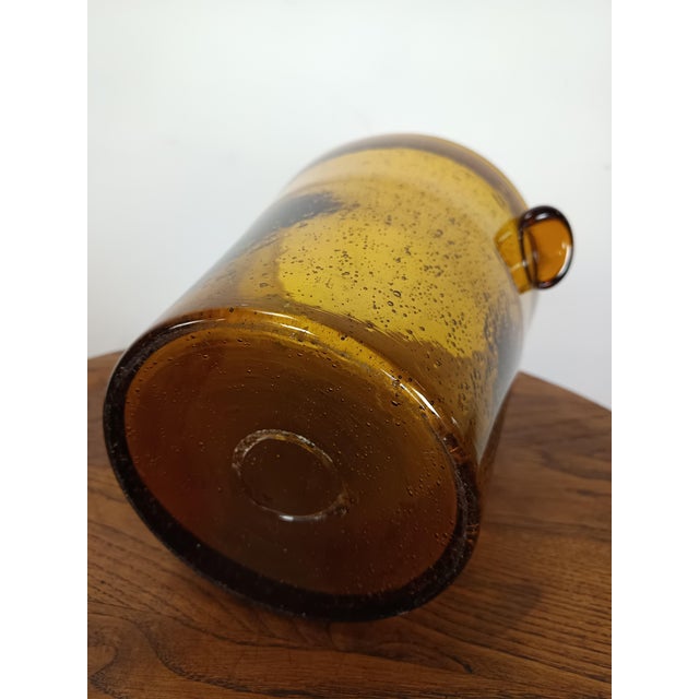 Champagne Seal Amber Glass, 1950s For Sale - Image 11 of 13