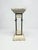 A striking vintage architectural pedestal by Magnussen Presidential Furniture, crafted in the Philippines circa 1980s and...