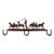Metal Horseshoe Coat Rack For Sale