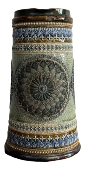 Large Victorian Doulton Lambeth Jug, 1880s