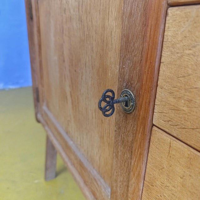 Wood Danish Credenza by Henning Kjærnulf, 1950s For Sale - Image 7 of 9