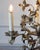 Pair Of Italian Candelabra 20th Century Silver-leaf Wrought Iron Foliate Lamps For Sale - Image 15 of 15