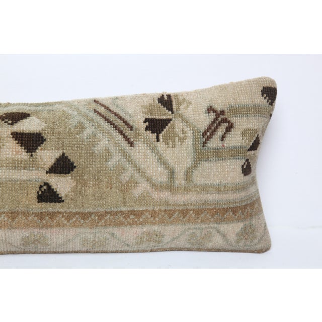 Textile Handmade Tribal Turkish Pillow Cover - 12'' X 37'' For Sale - Image 7 of 9