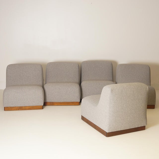 Italian Modular Sofa, 1970s, Set of 5 For Sale - Image 3 of 14