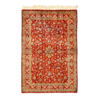 Pasargad DC Exquisite Design Paris Palace Fine Power Loom v. Silk Rug For Sale