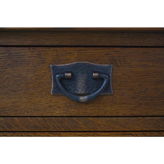 Stickley Mission Oak Arts & Crafts Dresser Chest For Sale - Image 12 of 18
