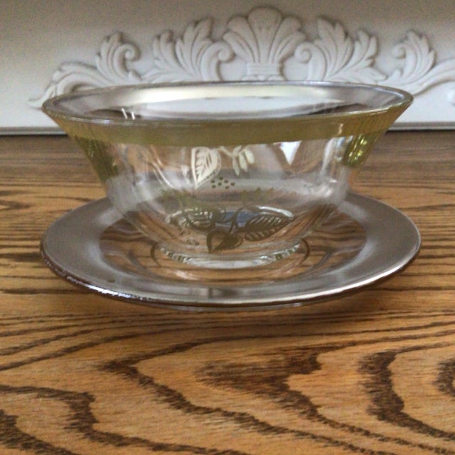 Transparent Georges Briard Chip, and Dip With Dip Dish-Set of 3 For Sale - Image 8 of 13