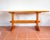 Mid-Century Modern Refectory Pine Dining Table in Blonde by Trestle R. Nance, 1960s For Sale - Image 15 of 18