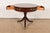Wood Baker Furniture Georgian Flame Mahogany Pedestal Drum Side Table or Tea Table, Newly Refinished For Sale - Image 7 of 14