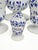 French Country 1950s Collection of 8 Hand Painted French Apothecary Jars With Lids For Sale - Image 3 of 5