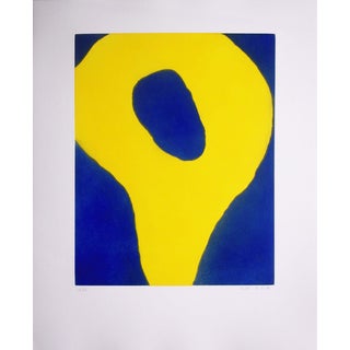 Didier Guth, Yellow Drop, Original Aquatint, 2024 For Sale