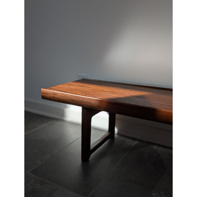 Teak "Krobo" Bench by Torbjørn Afdal for Bruksbo, Norway, 1960s For Sale - Image 9 of 18