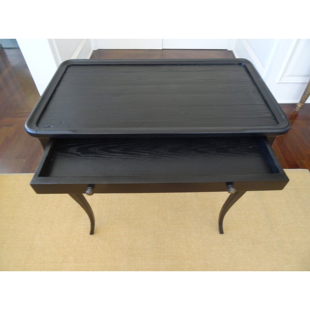 Vintage Tea Table with 1 small drawer. Versatile for next to a bed, sofa, or between two chairs.