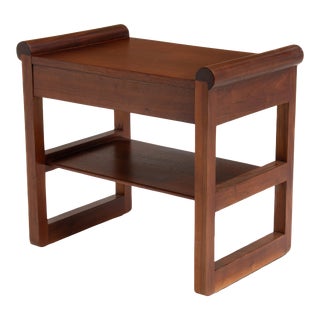 Art Deco Mahogany Dressing Table Seat Window Seat Bench For Sale