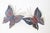 Mid-Century Modern Handcrafted Butterfly Wall Lights in Metal, 1970s, Set of 2 For Sale - Image 6 of 10