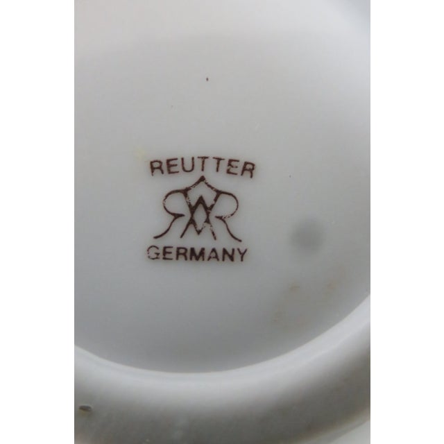 White Reutter Porzellan W Germany Lidded Trinket Jewelry Box Furstenhofer Grapes 4766b For Sale - Image 8 of 13