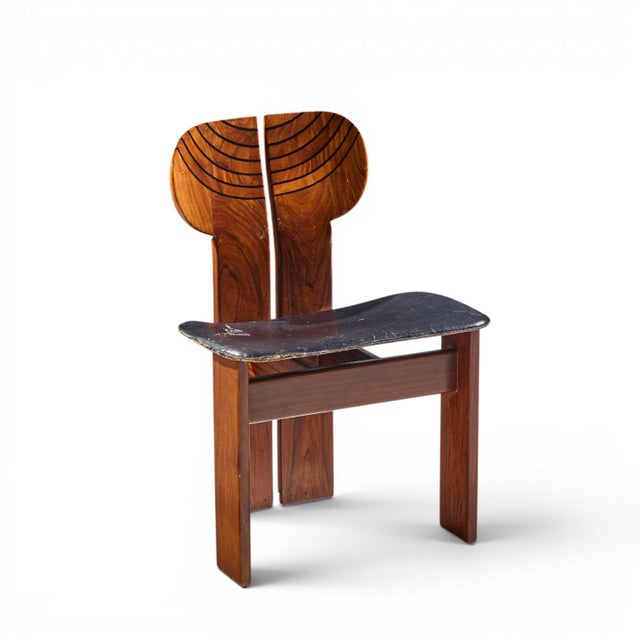 Afra & Tobia Scarpa for Maxalto Africa Mid Century Chairs - Pair For Sale - Image 10 of 13