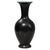 20th Century German Mid-Century Modern Black Ceramic Vase For Sale - Image 15 of 18