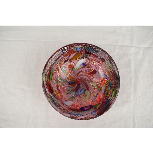 Tutti Frutti Murano Glass Bowl, 1970 For Sale - Image 14 of 16