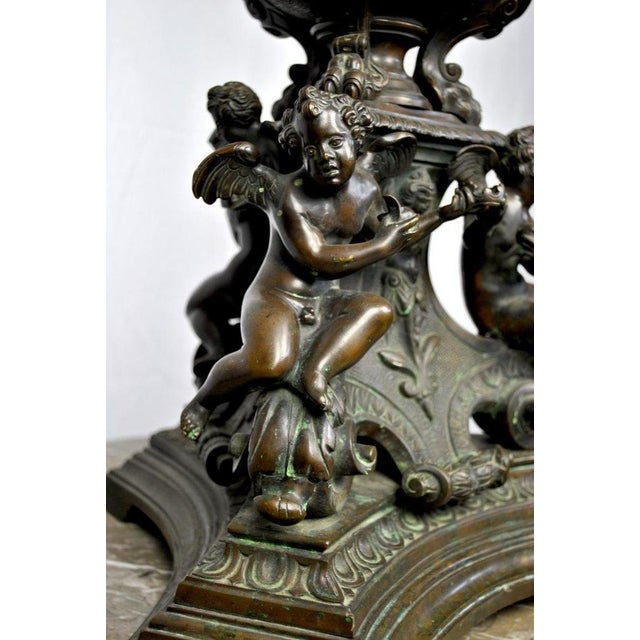 French Hercules Sculpture, Bronze For Sale - Image 6 of 7