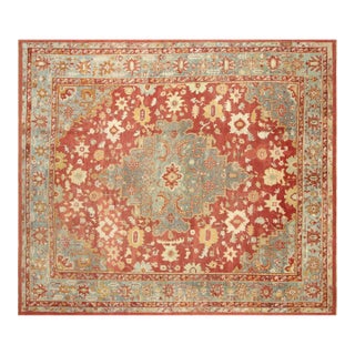 1960s Turkish Oushak Rug For Sale