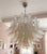 1970s Chandelier with Opal Tulip Murano Glass, 1972 For Sale - Image 5 of 12