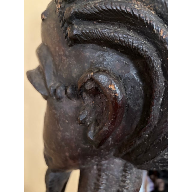 Early 20th Century Baule Male Figure 20th Century For Sale - Image 5 of 11
