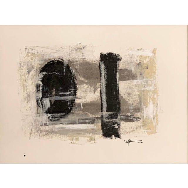 "Untitled 90" Contemporary Abstract Acrylic Painting by J. Kent Martin For Sale