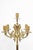Large Antique Neoclassical Standing Candleholder in Brass and Marble, 1900s For Sale - Image 4 of 7