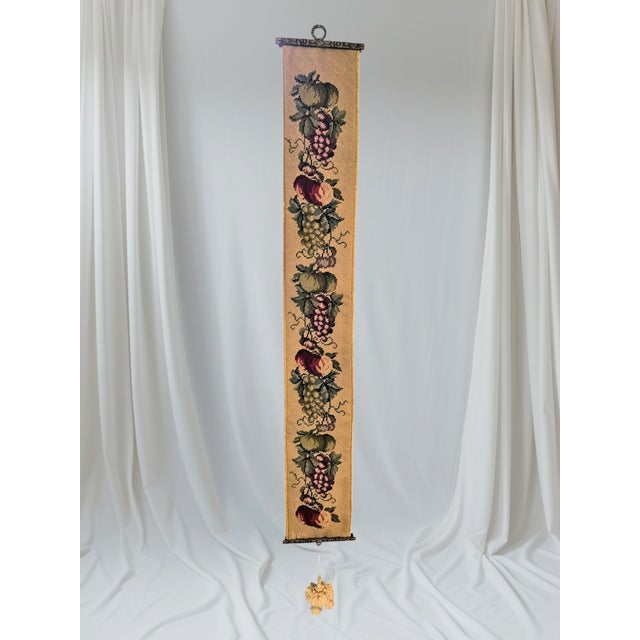 Antique Bell Pull Needlepoint For Sale - Image 9 of 9