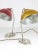 Mid-Century Gold and Red Table Lamps, 1950s, Set of 2 For Sale - Image 18 of 18