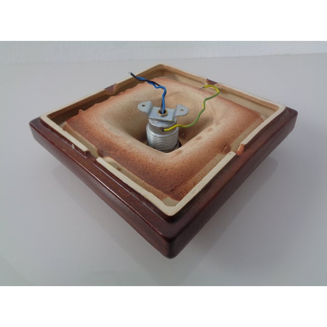 Pop Art Ceramic Wall Lamp, Germany, 1970s For Sale - Image 14 of 15