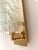 Luxury Gold 24k Wall Sconces With Green “Graniglia” Murano Glass –Set of Two For Sale - Image 6 of 9