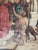 After Pierre Puvis de Chavannes, The Evolution of Man, 1890s, Oil Painting on Canvas, Set of 3 For Sale - Image 7 of 11