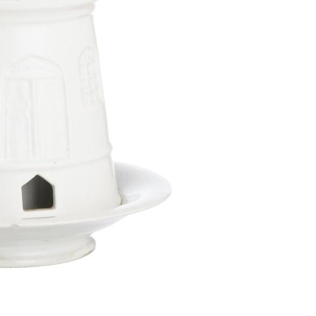 Porcelain Castle Lamp with Teapot from Vista Alegre For Sale - Image 5 of 6
