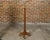 English Turn of the Century Oak Barley Twist Floor Lamp with Quadripod Base For Sale - Image 4 of 9