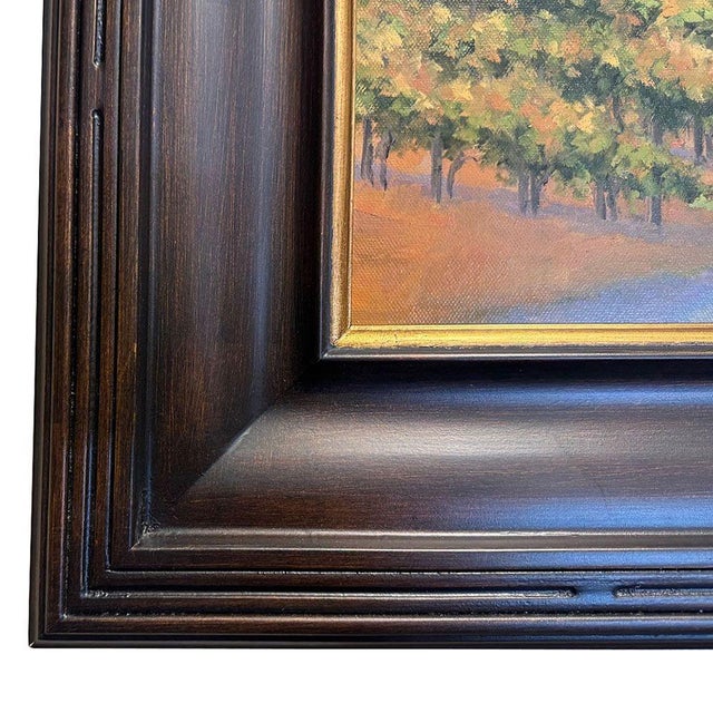 Impressionist Sheryl Knight California Vineyard For Sale - Image 3 of 5