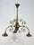 Three-Light Liberty Style Pendant Light in Opal Glass, 1960 For Sale - Image 17 of 18