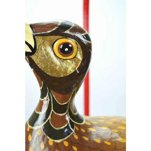 Vintage Sergio Bustamante Limited Edition Paper Mache Tropical Bird