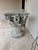 Beautiful Corinthian style capital pedestal/ plant stand Roman architecture 2 pc heavy concrete Have some damage on the...