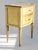 Hollywood Regency Italian Florentine Wooden Chest of Drawers in Gold and White, 1950s For Sale - Image 4 of 11