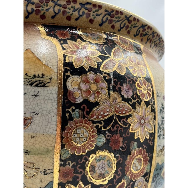 Large Hand-Painted Fish Tank from China, 1900 For Sale - Image 13 of 14