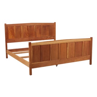 Stickley Mission Cherry King Size Bed For Sale